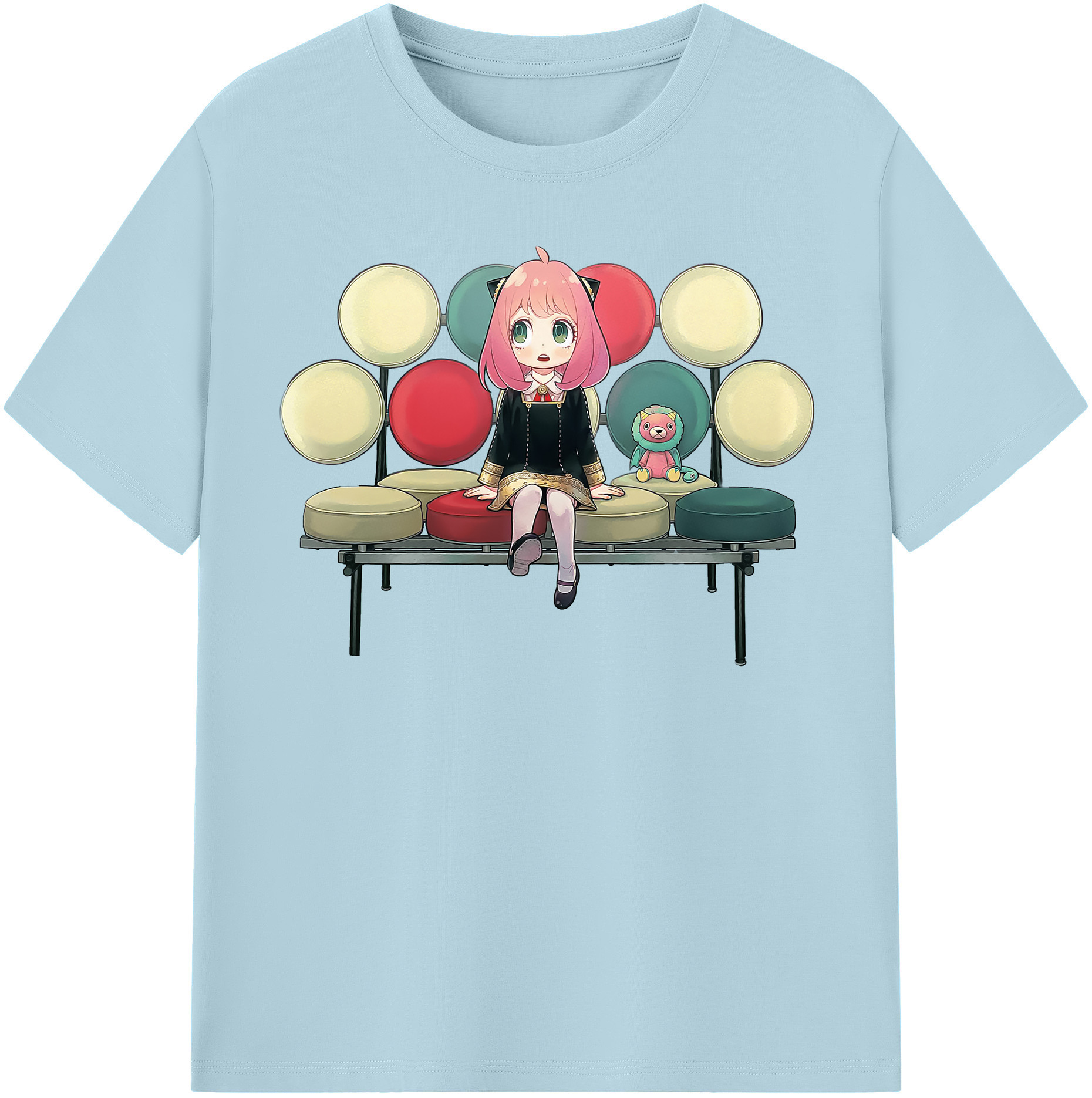 （画像用） SPY×FAMILY间谍家家酒 綿100％半袖Tシャツ（フロントプリント）